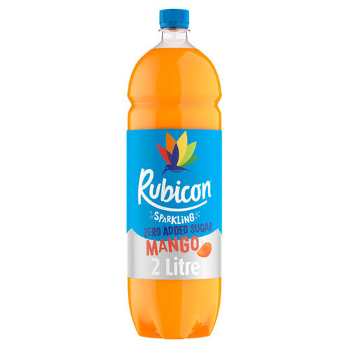 Rubicon Sparkling Zero Added Sugar Mango 2L