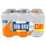 Irn Bru Sugar Free 6Pk Pm£3 6x330ml