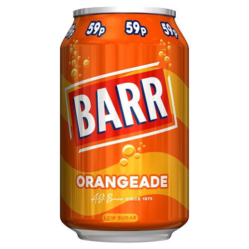 Barr Orangeade Pm 59p 330Ml