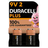 Duracell Plus 9V 2pk