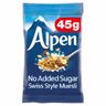 Alpen No Added Sugar Swiss Style Muesli 45g