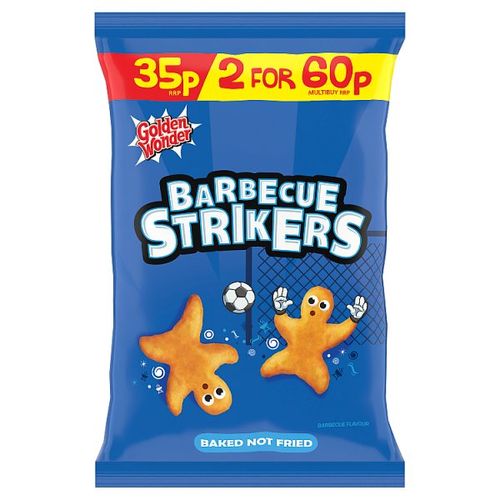 Golden Wonder Bbq Strikers PMP 35P 2 For 60P 22G