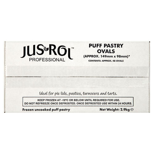 Jus-Rol Puff Pastry Ovals x48 2.9kg