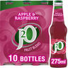 J2O Apple & Raspberry 10 x 275ml