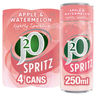 J2O Spritz Sparkling Apple & Watermelon Cans 4 x 250ml