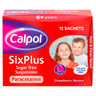 Calpol 6 Plus Sugar Free Sachets 12 Pack