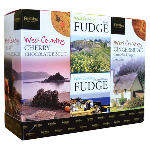 Furniss West Country Biscuit & Fudge Gift Pack 600g