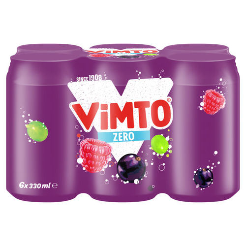 Vimto Fizzy Zero 6 x 330ml