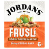 Jordans Frusli Sticky Toffee & Apple Flavour Chewy Cereal Bars 6 x 30g (180g)