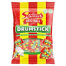 Swizzels Drumstick Original Raspberry & Milk Flavour Lollies 120g