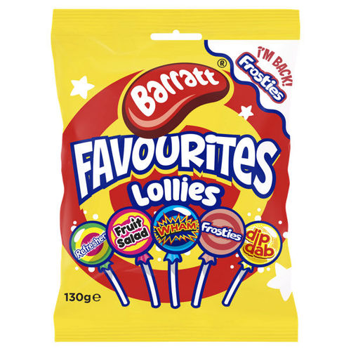 Barratt Favourites Lollies 130g