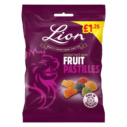 Lion Fruit Pastilles Pm £1.25 130g