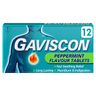 Gaviscon Peppermint Flavour Tablets 12 Chewable Tablets