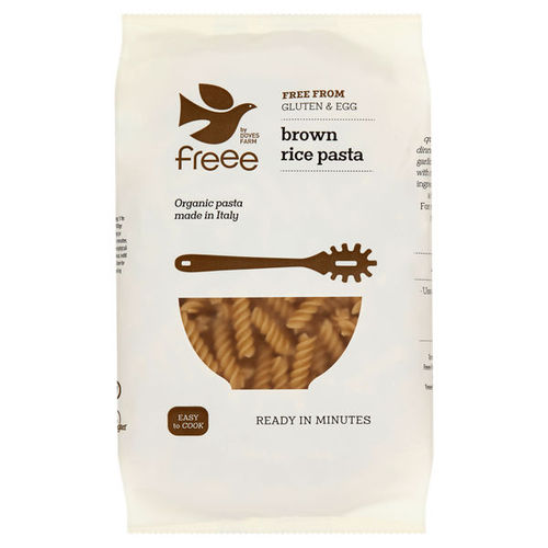 Freee Organic & Gluten Free Brown Rice Fusilli 500g