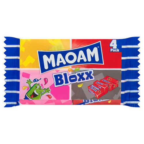 Maoam Bloxx 4 Pack Square 88g