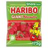 Haribo Giant Strawbs Bag 175g