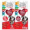 Webbox Large Dogs Delight Sticks Beef 55g