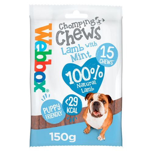 Webbox Chomping Chew, Lamb Non Pm 150g