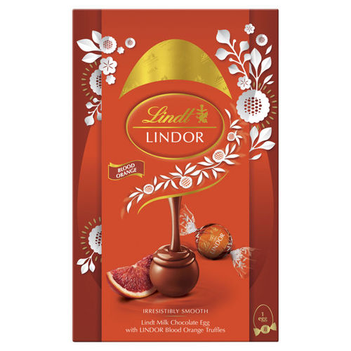 Lindt Lindor Egg Blood Orange  260G