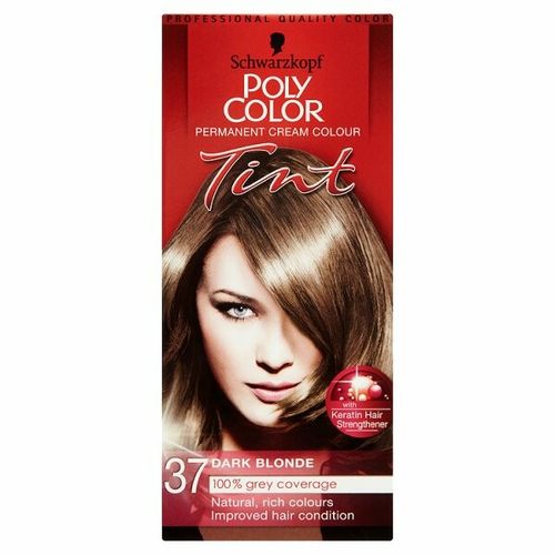 Schwarzkopf Poly Color Tint Permanent Cream Colour 37 Dark Blonde