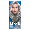 Schwarzkopf Live Ultra Brights Or Pastel Silver Hair Dye Steel Silver 98 Semi-permanent