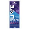 Schwarzkopf Live Colour Drops Purple Hair Dye Temporary Colour 30ml