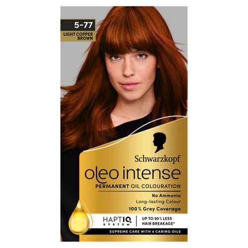 Schwarzkopf Oleo Intense Light Copper Brown 5-77 Permanent Colour