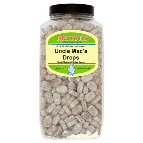 Maxons Uncle Mac's Drops Jar 3.4kg