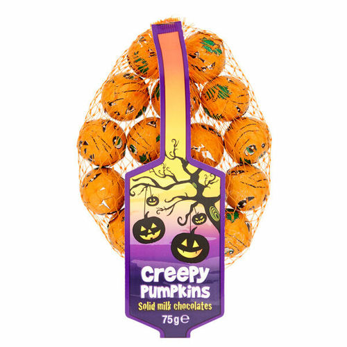 Kinnerton Milk Chocolate Halloween Pumpkins Net 75g