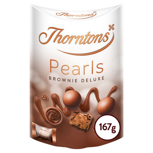 Thorntons Pearls Brownie Deluxe 167g