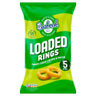 Seabrook Loaded Rings Tangy Sour Cream & Onion Flavour 5 x 16g