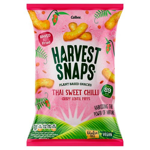 Harvest Snaps Thai Sweet Chilli Crispy Lentil Puffs 100g We Get Any Stock