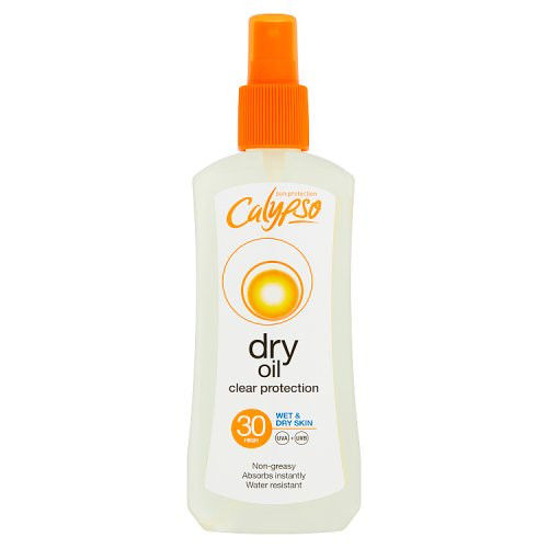 Calypso Sun Protection Dry Oil Clear Protection SPF30 200ml