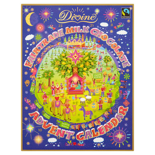 Divine Advent Calendar Seriously Smooth Milk Chocolate 85g