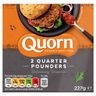 Quorn 2 Quarter Pounders 227g