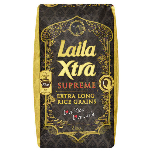 Laila Xtra Long Basmati Rice 2kg