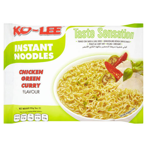 KoLee Instant Noodles Chicken Green Curry Flavour 85g We Get Any Stock