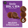 Little Moons Belgian Chocolate Soft Mochi & Gelato Ice Cream 6 x 32g (192g)