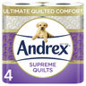 Andrex Supreme Quilts 4 Roll