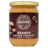 Biona Organic Peanut Butter Crunchy Salted 500g
