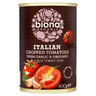 Biona Organic Chopped Peeled Tomatoes Garlic & Oregano 400g