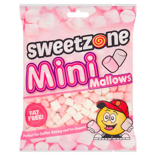 Sweetzone Mini Mallows Pink & White 140g