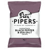 Pipers Karnataka Black Pepper & Sea Salt Crisps 40g