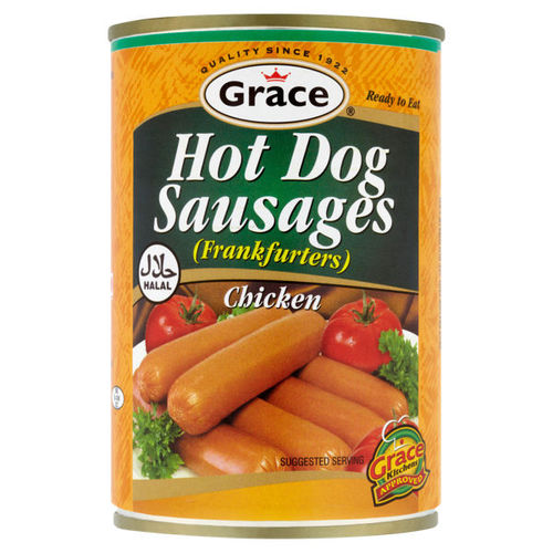 Grace Hot Dog Chicken Halal 400g