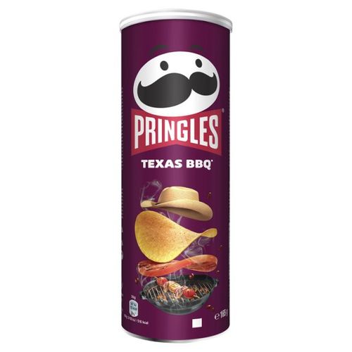 Pringles Texas BBQ Sauce Crisps Can 165g