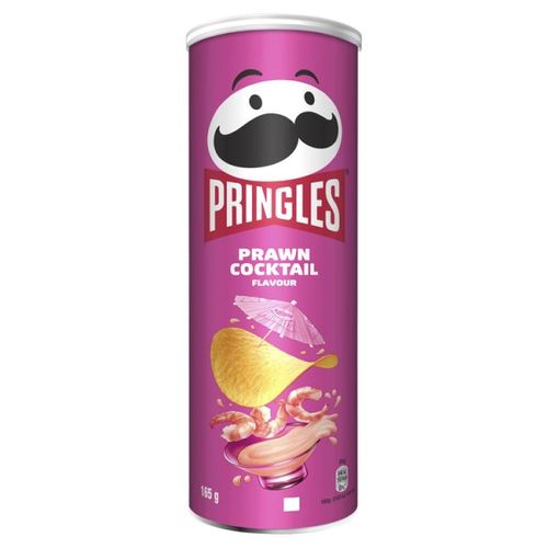 Pringles Prawn Cocktail Flavour Crisps Can 165g