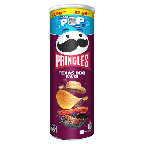 Pringles Texas BBQ Sauce Pm £2.99 165g