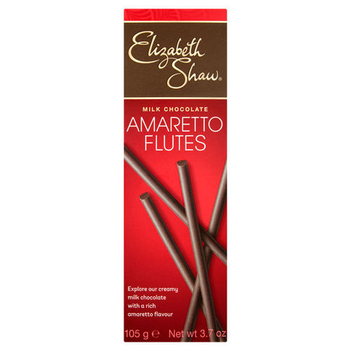 Elizabeth Shaw Milk Chocolate Amaretto Flutes 105g