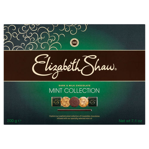Elizabeth Shaw Mint Collection Dark & Milk Chocolate 200g