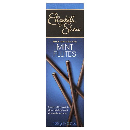 Elizabeth Shaw Flutes Milk Mint 105g